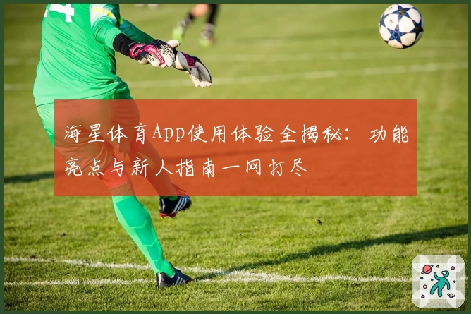 海星体育App使用体验全揭秘：功能亮点与新人指南一网打尽